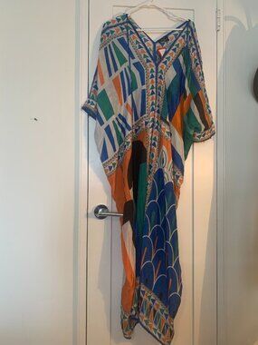 Rajdeep Ranawat Silk Caftan. Size Large